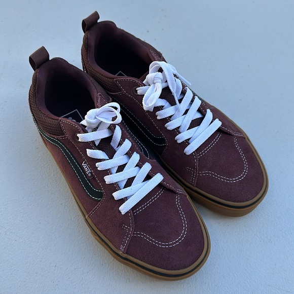 VANS | Filmore Skate Shoes in Suede/ Mesh in Chocolate/ Gum - Picture 5 of 9